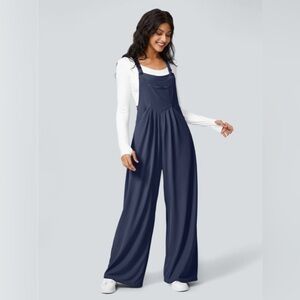 NWT Halara Navy Blue Women's Jumpsuit / Overalls TALL sizing